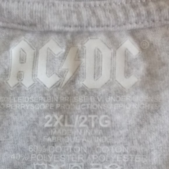 AC/DC Money Talks World Tour Shirt Size 2XL - Picture 7 of 8